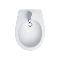 Bideu suspendat Cersanit, Terra, 37 cm, alb